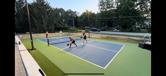 Screenshot from a video while playing on home court